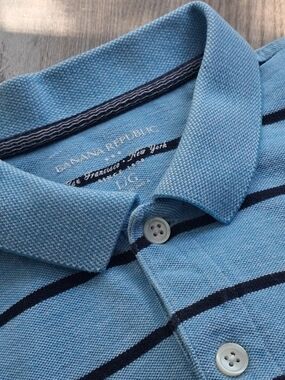 Banana Republic Short Sleeve Polo Shirt Men's L/G